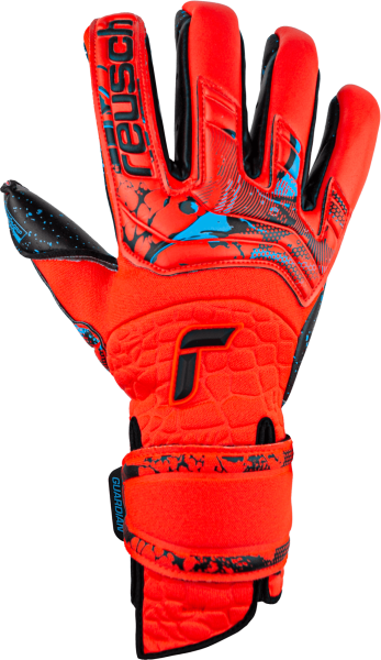 Reusch Attrakt Fusion Guardian AdaptiveFlex 5370985 3333 schwarz rot front